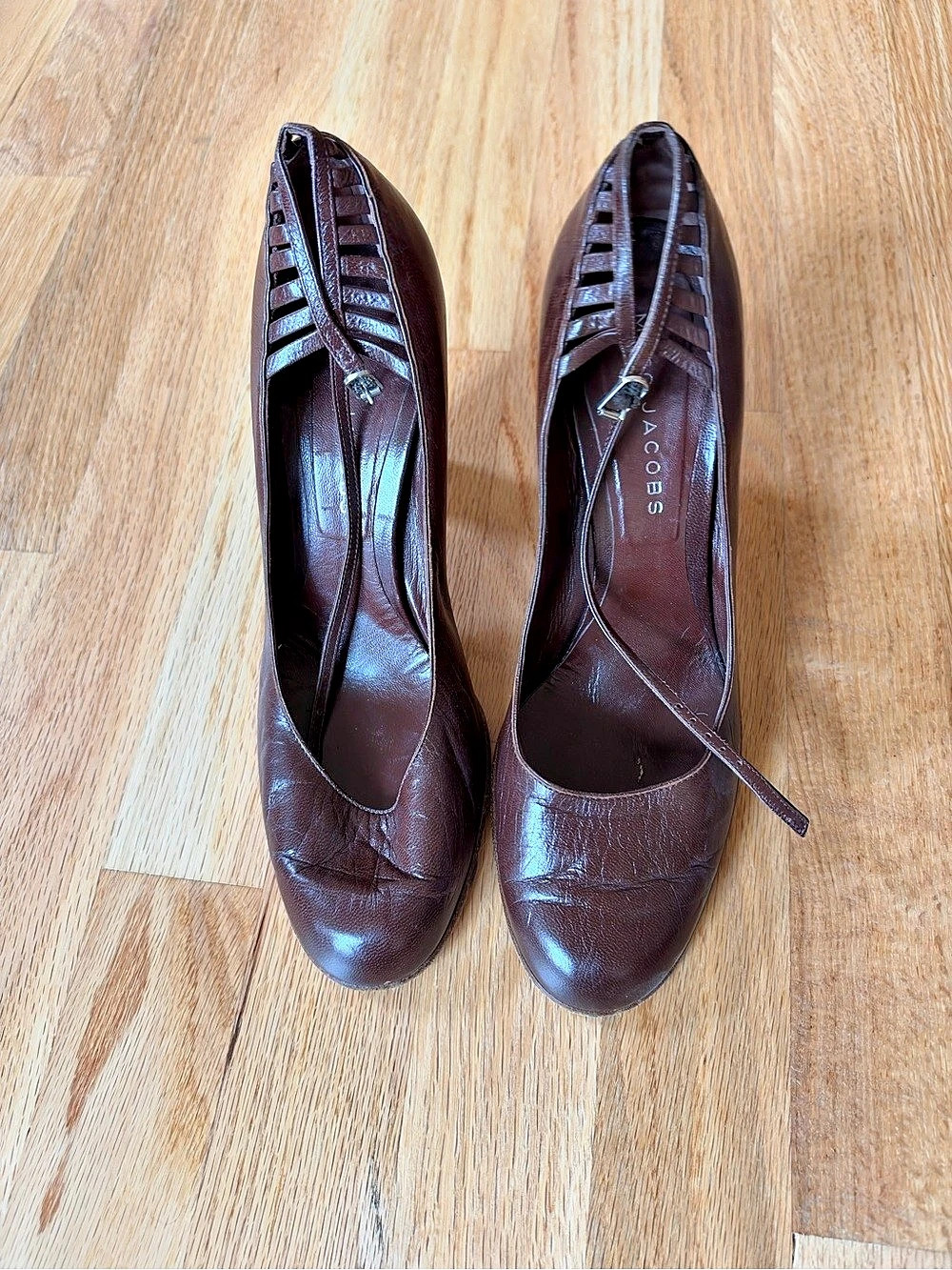 2002 Marc Jacobs Collection Brown leather  Heels US 8